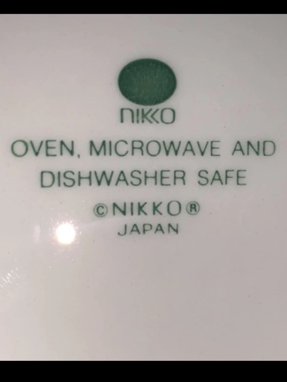 Vintage 1982 Nikko Christmastime Porcelain Christmas Tree Platter Japan - Picture 4 of 8